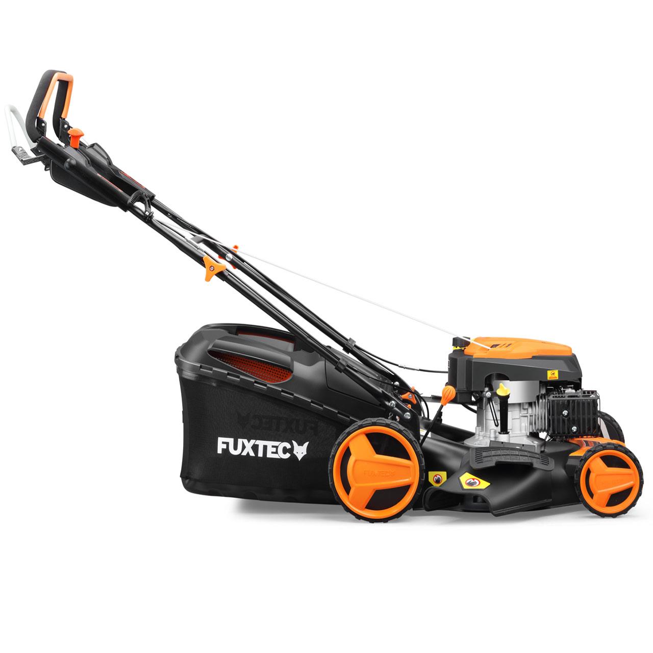 Tagliaerba Tosaerba benzina semovente velocità variabile FX-RM5196PRO FUXTEC 196cc 4in1 mulching
