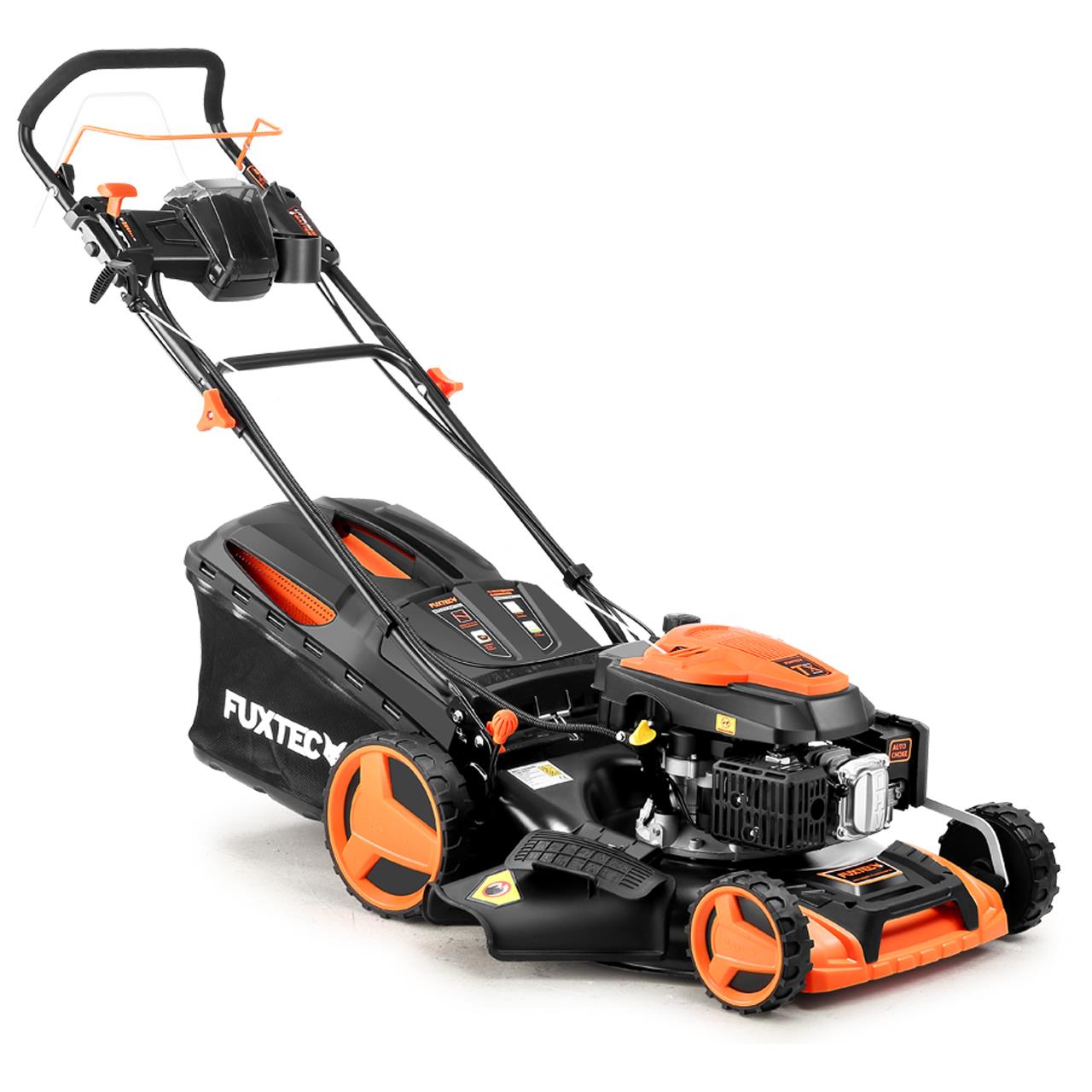 Tagliaerba a benzina con avviamento elettrico e trazione regolabile FX-RM5196eS-PRO FUXTEC