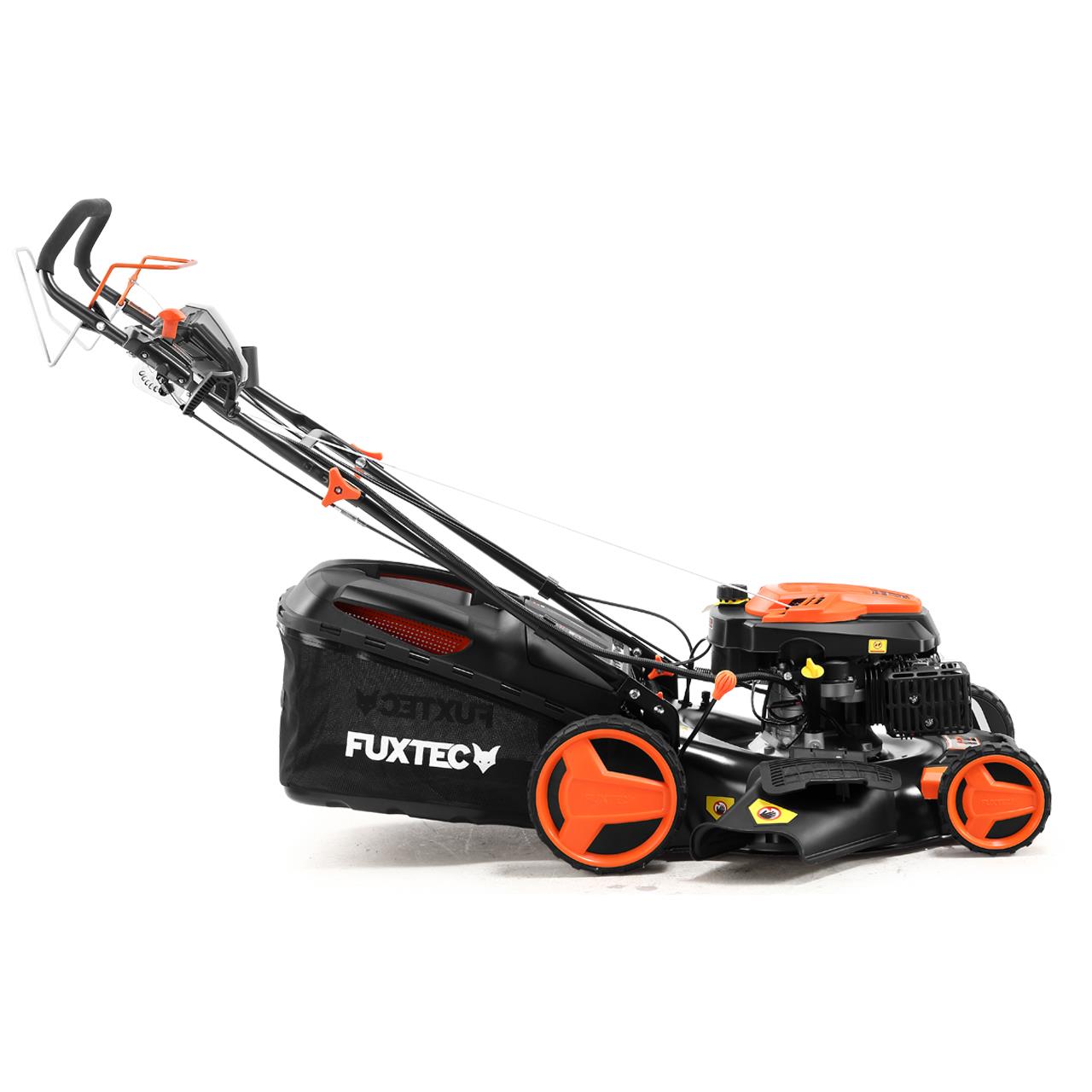 Tagliaerba a benzina con avviamento elettrico e trazione regolabile FX-RM5196eS-PRO FUXTEC