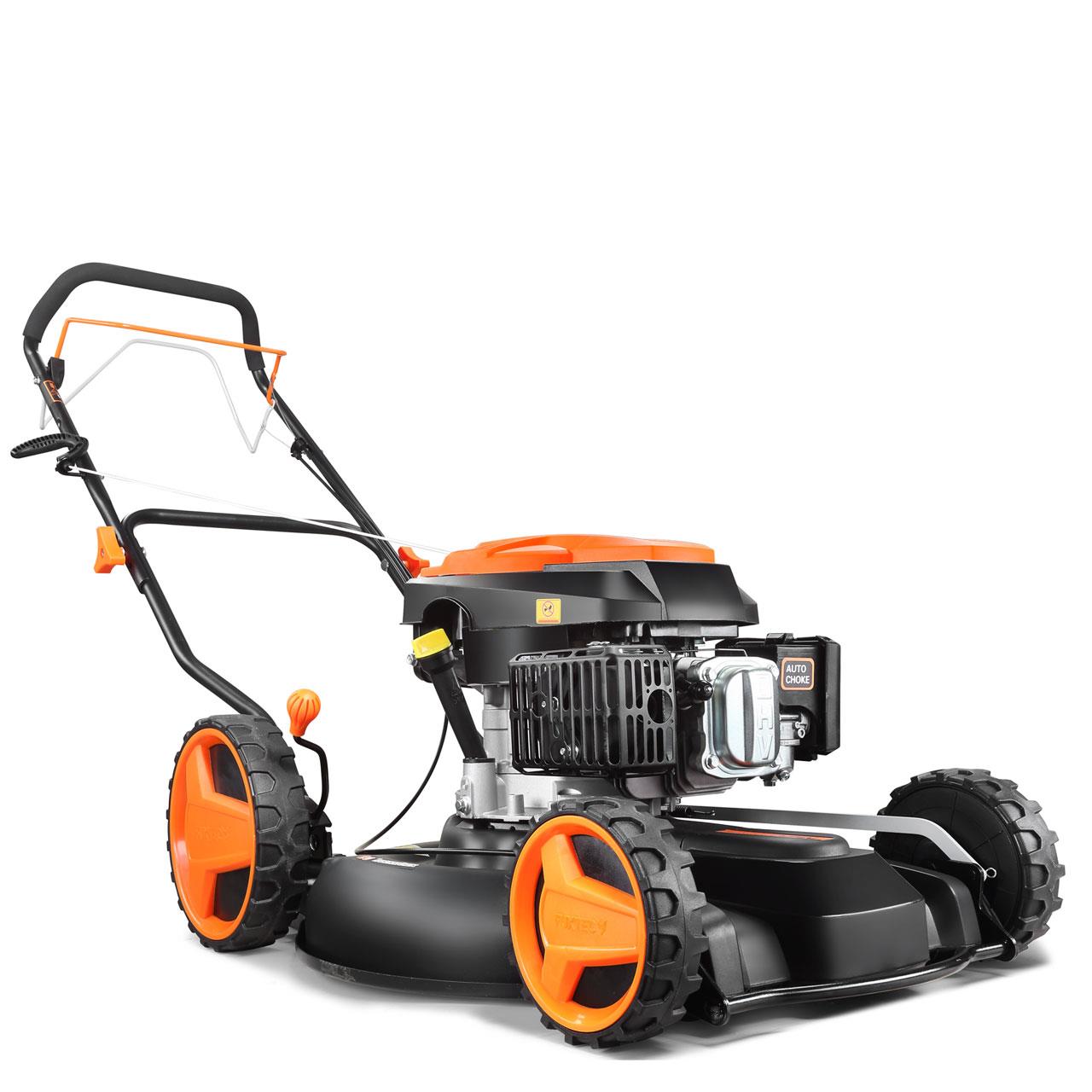 Tosaerba a scoppio tagliaerba a benzina semovente, mulching Fuxtec RM51SA96