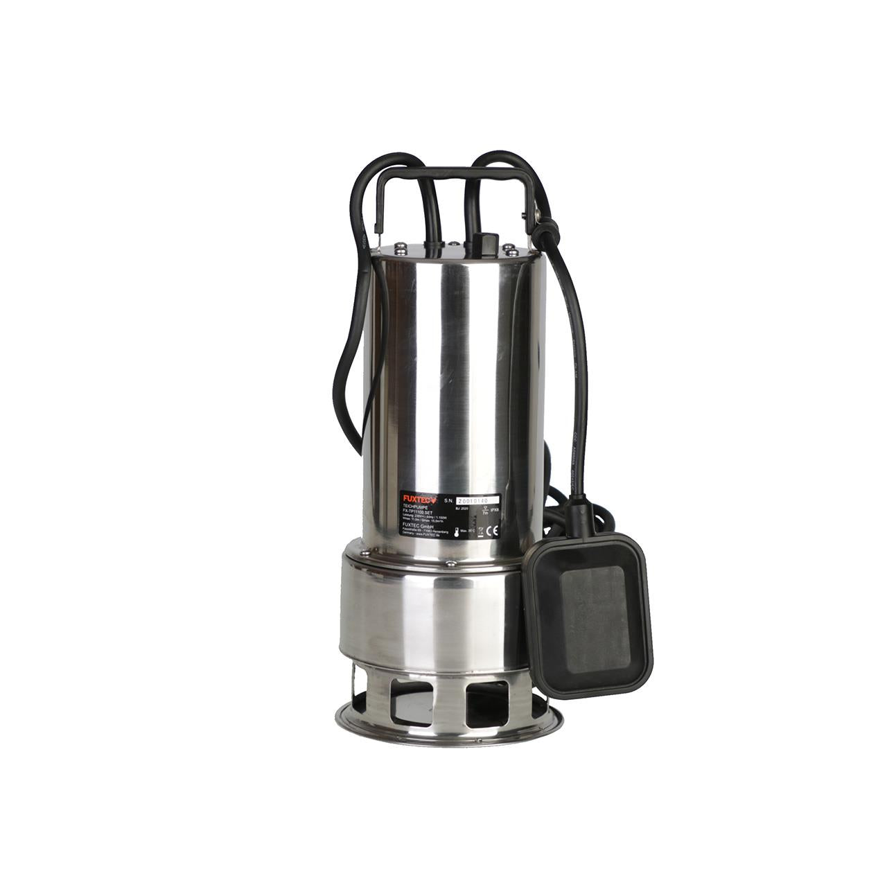 Pompa immersione in acciaio inox 1100W FUXTEC FX-TP11100 - 15000 litri all'ora