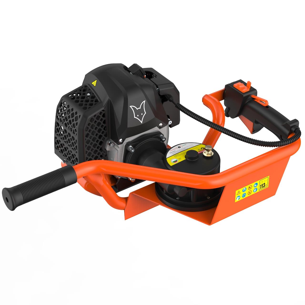 Trivella a scoppio Mototrivella incl. attacchi da 100 150 200mm FUXTEC EB152