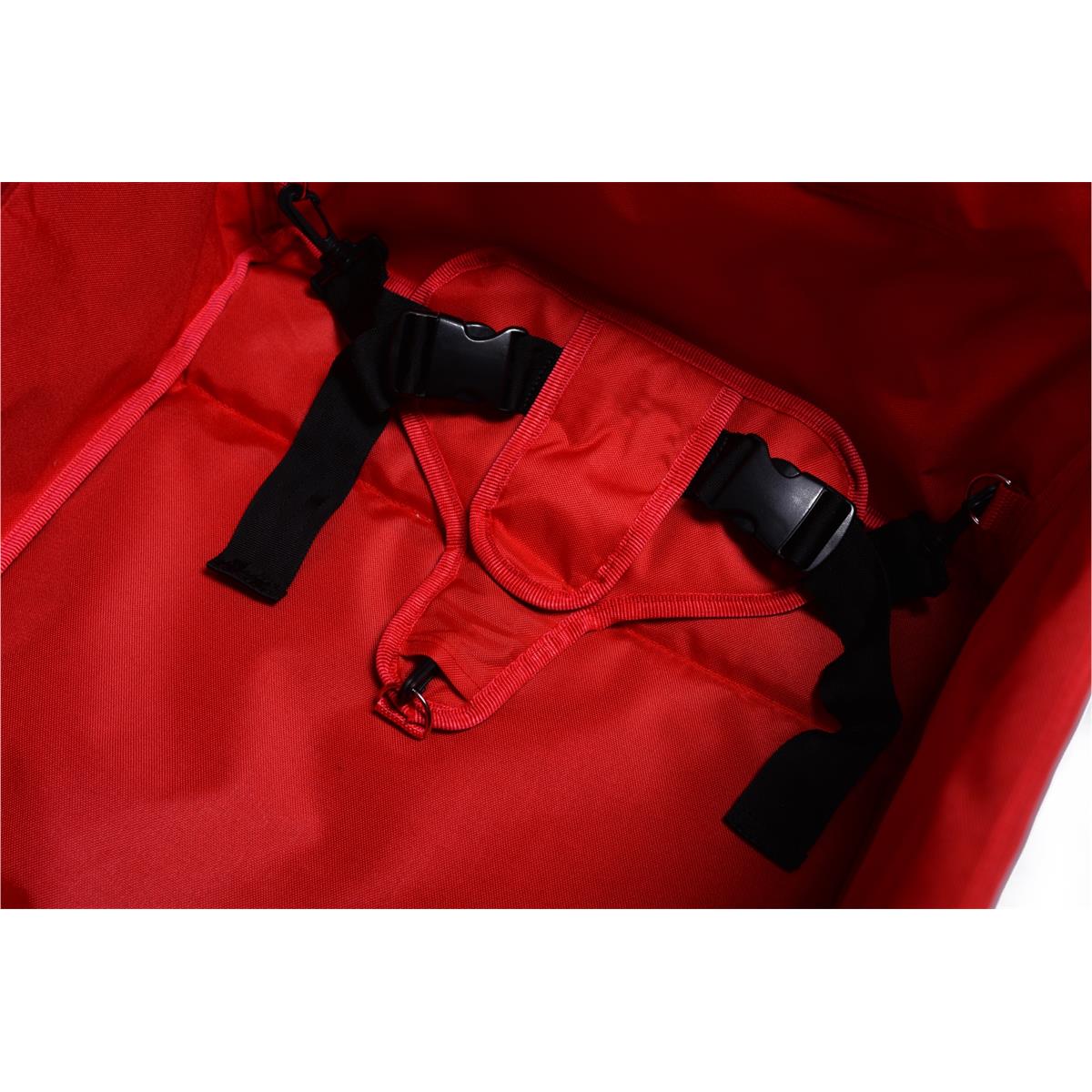 Cintura di sicurezza FUXTEC per carrelli pieghevoli Rossa