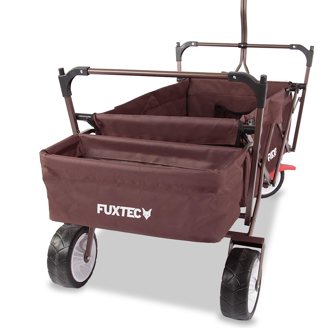 Carrello Pieghevole da giardino da spiaggia con tettuccio FUXTEC FX-CT350