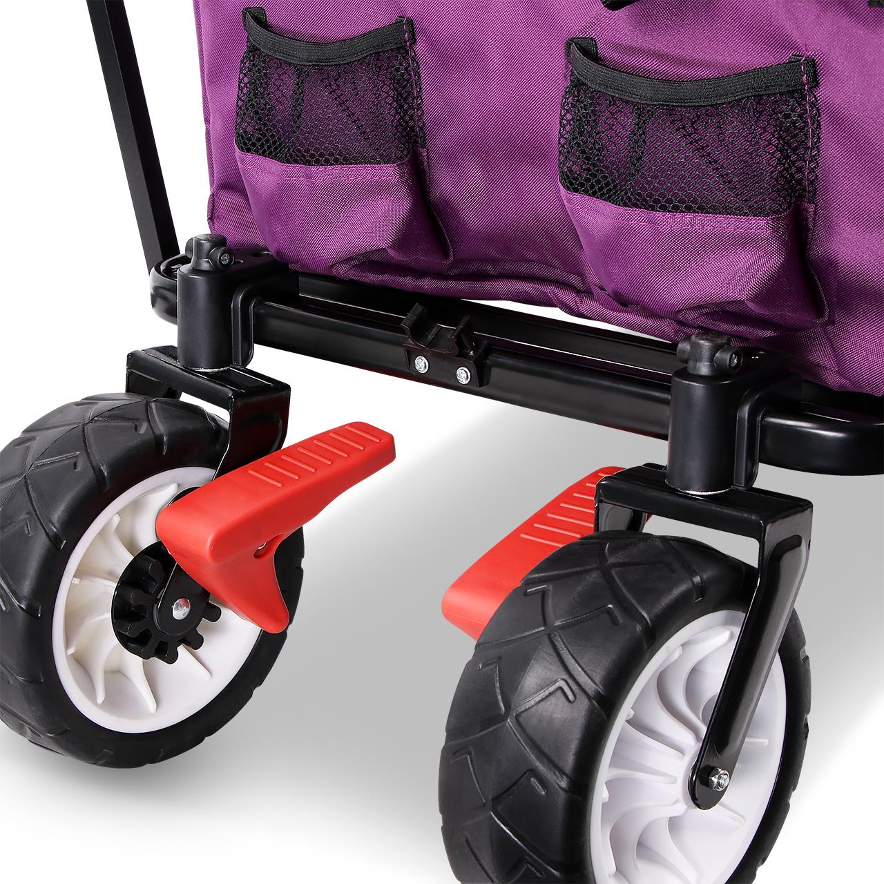 Carrello Pieghevole da giardino da spiaggia con tettuccio FUXTEC FX-CT350