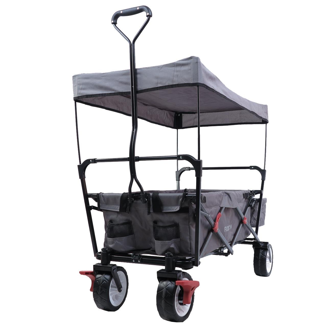 Carrello Pieghevole da giardino da spiaggia con tettuccio FUXTEC FX-CT350