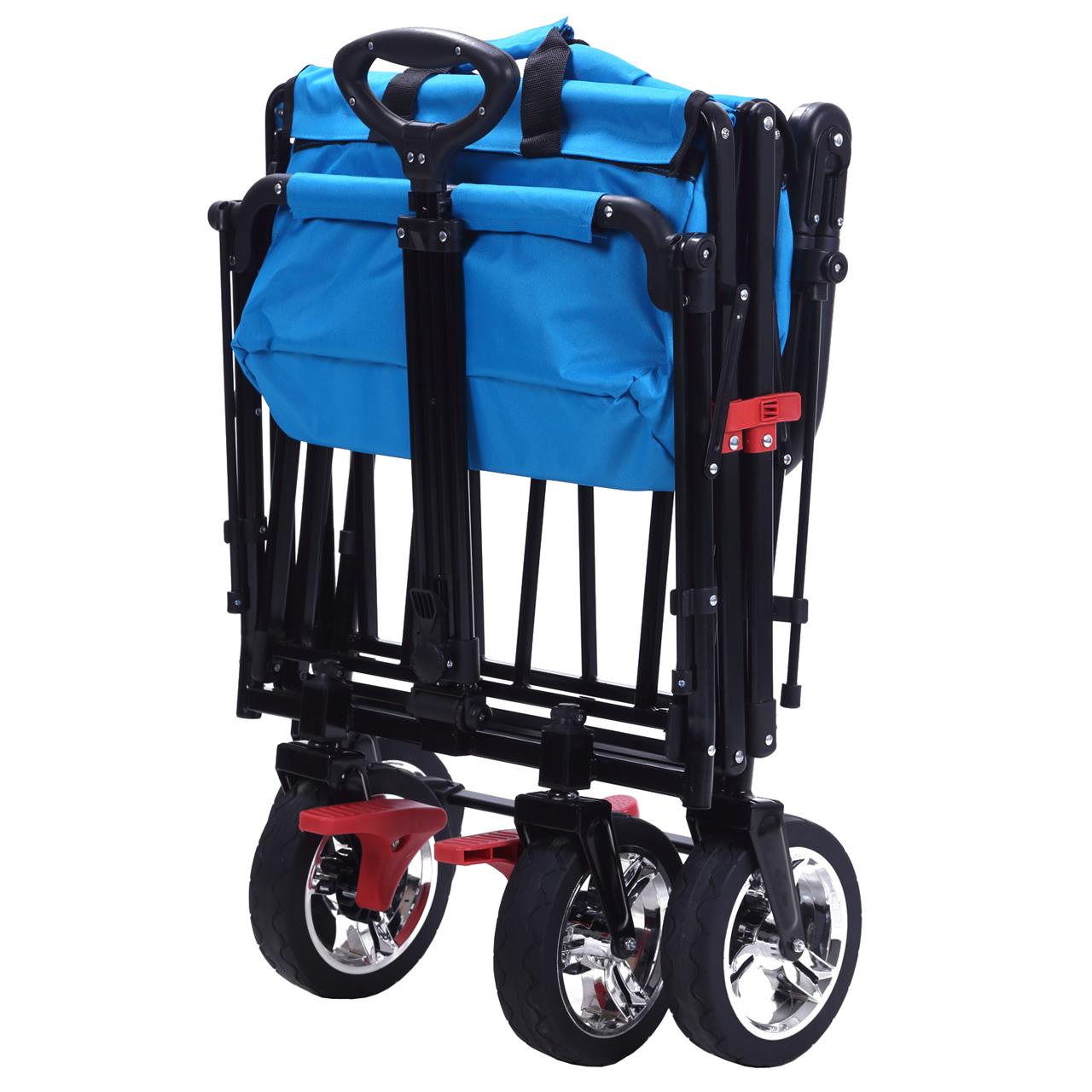 Carrello pieghevole da giardino  FUXTEC CT-700 con tettuccio apribile BLU