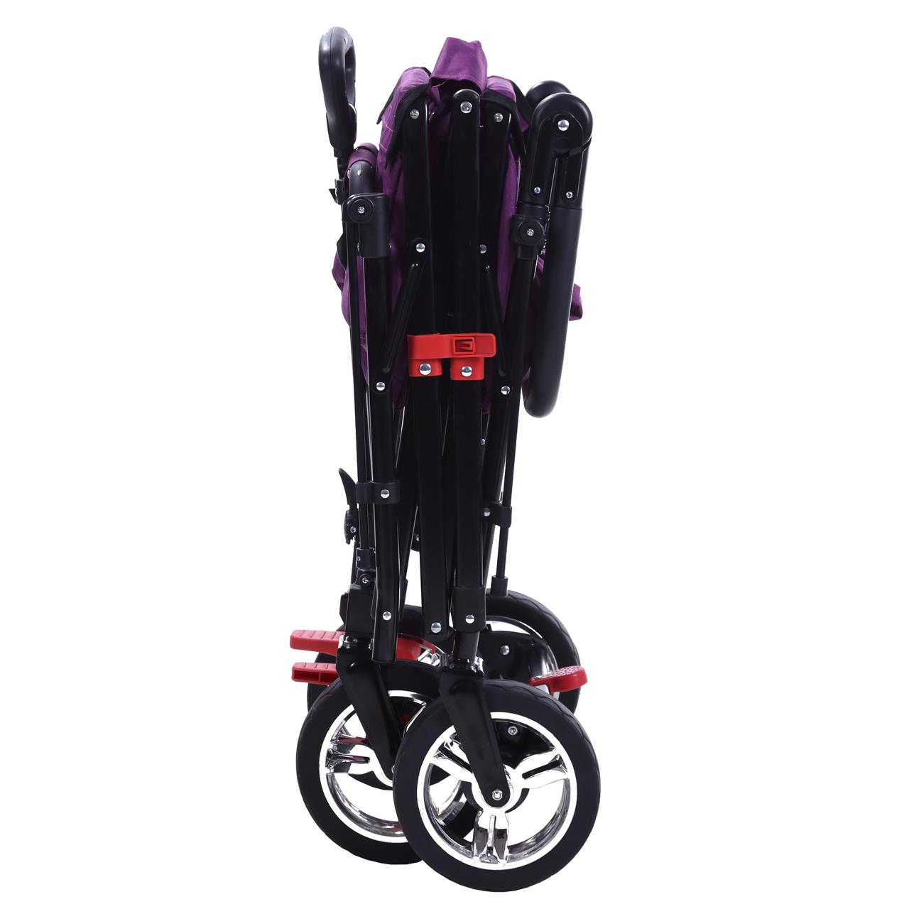 Carrello pieghevole da giardino  FUXTEC CT700 con tettuccio apribile VIOLA