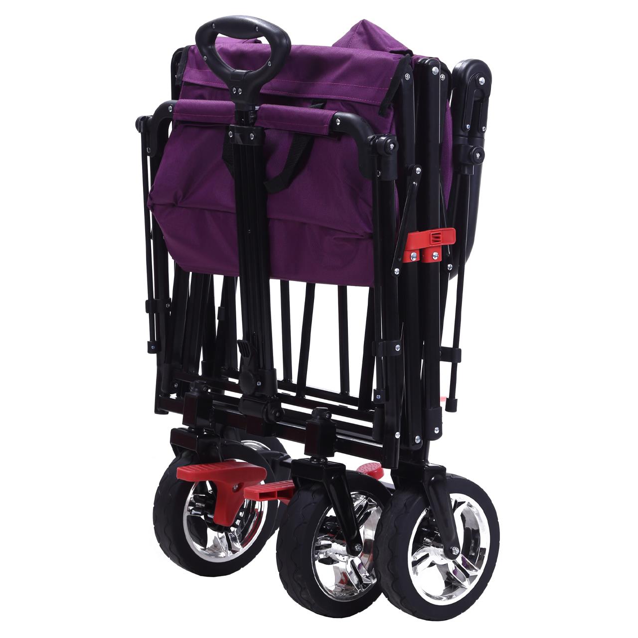 Carrello pieghevole da giardino  FUXTEC CT700 con tettuccio apribile VIOLA