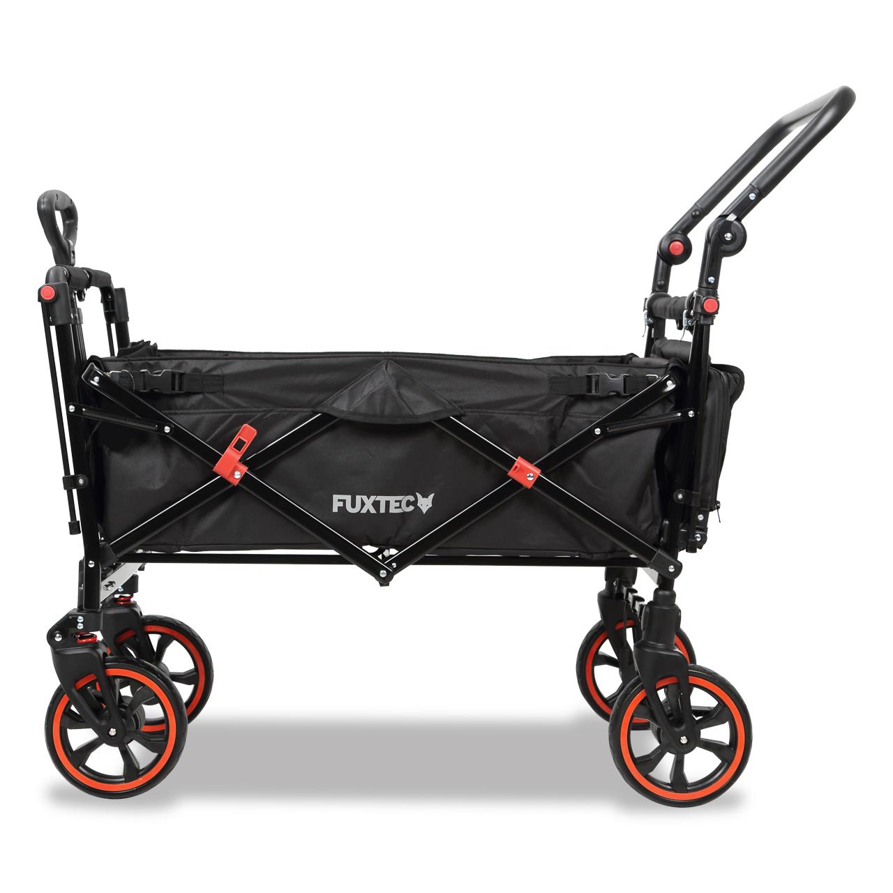 Carrello pieghevole premium passeggino per trasporto bambini spesa FUXTEC CT850