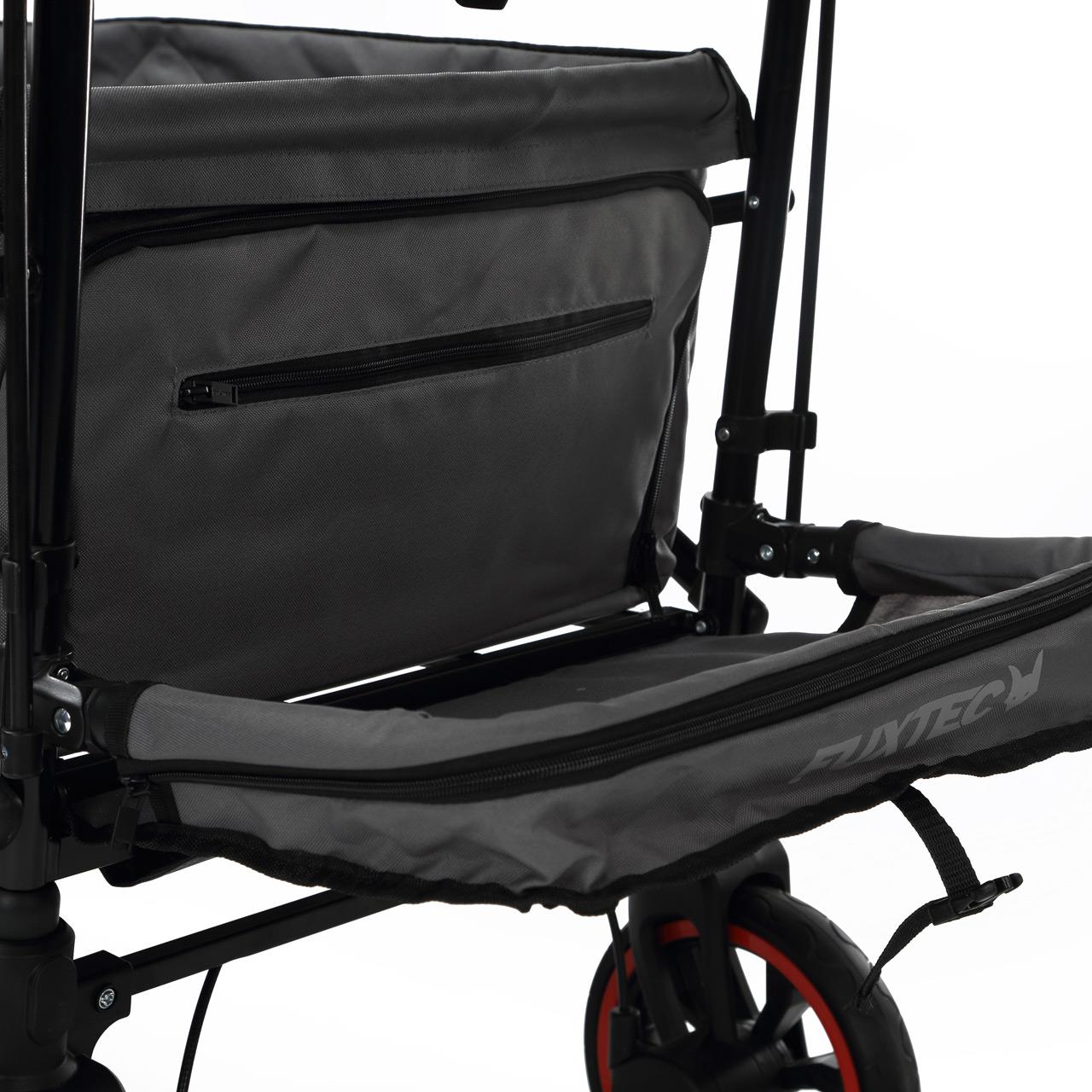 Carrello pieghevole premium passeggino per trasporto bambini spesa FUXTEC CT850