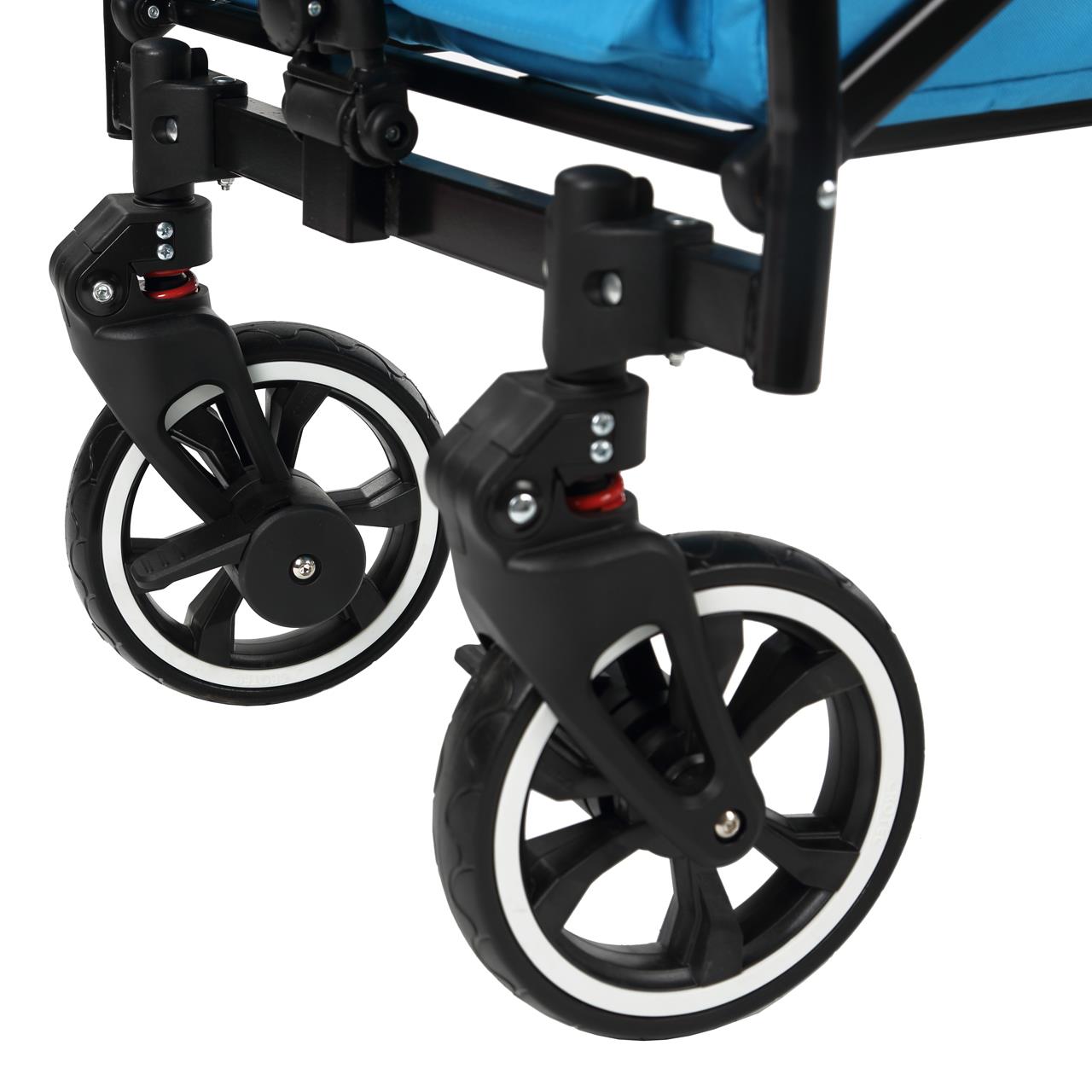 Carrello pieghevole premium passeggino per trasporto bambini spesa FUXTEC CT850