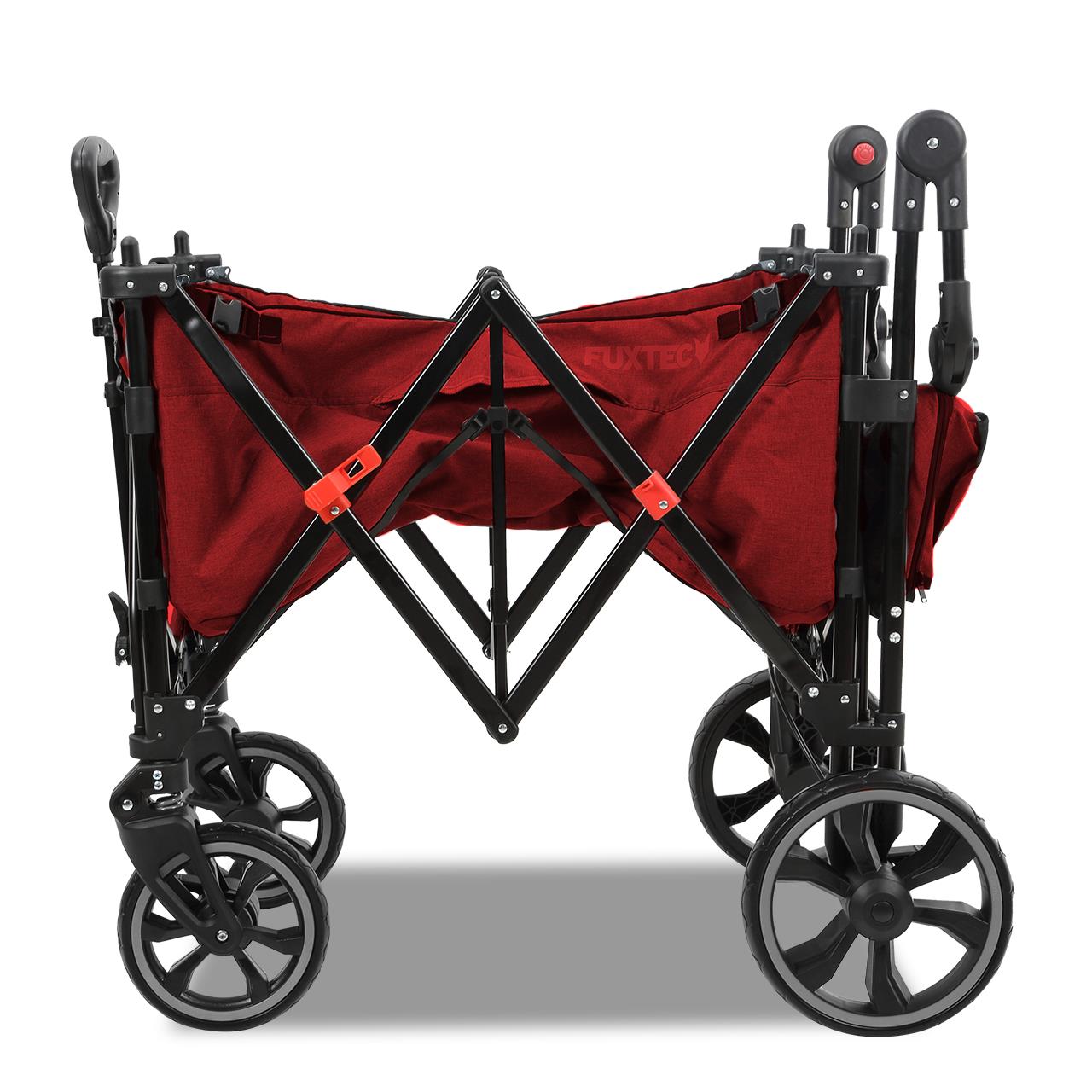 FUXTEC Carrello a mano pieghevole e compatto CTC850  stesso spazio ma meno ingombro