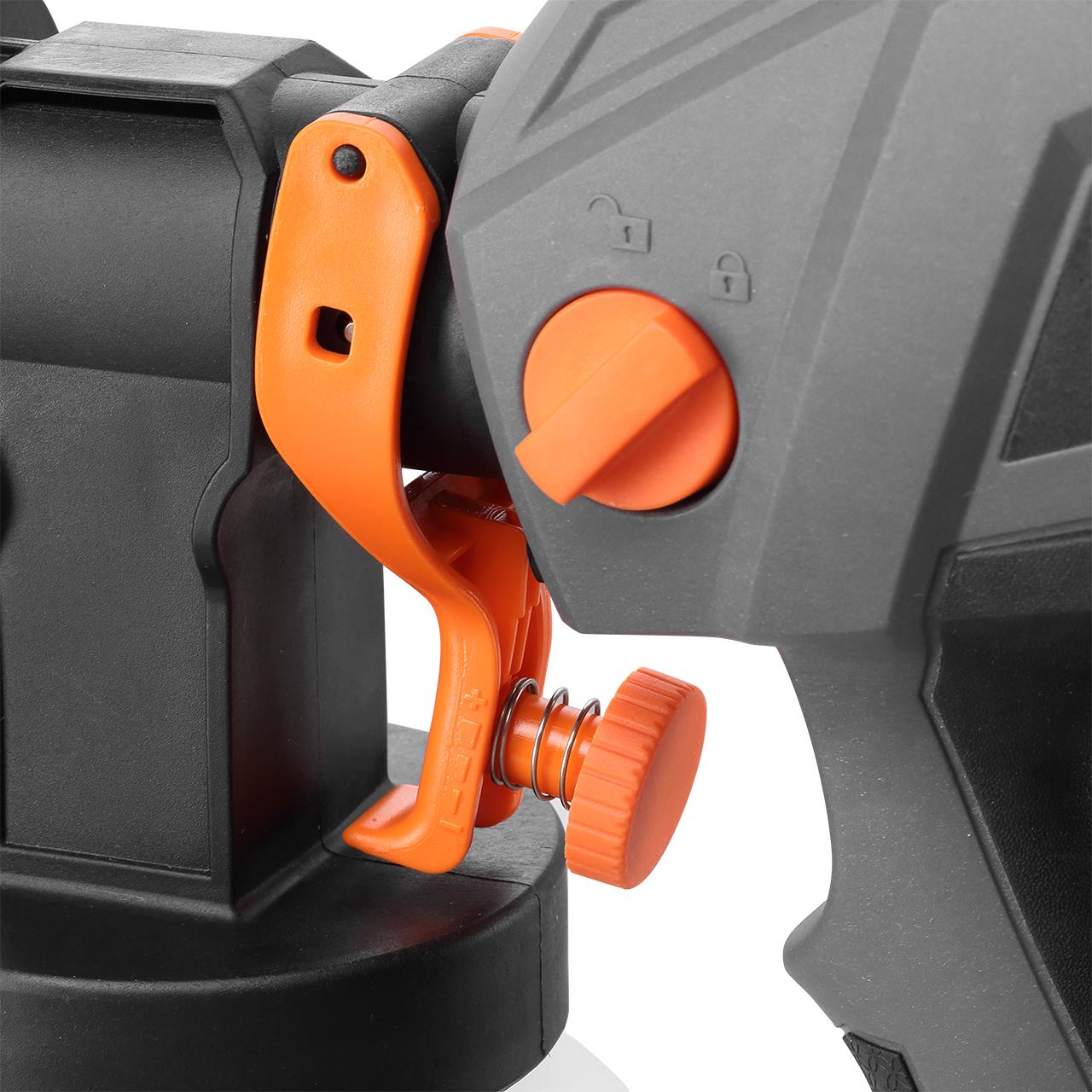 Pistola a spuzzo a batteria FUXTEC 20V FX-E1CSP20 SOLO spruzzatore per vernici Senza batteria e caricatore