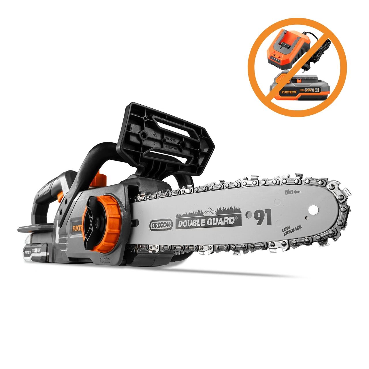 Motosega a batteria 20V FUXTEC FX-E1KS20 - senza batteria o caricabatterie
