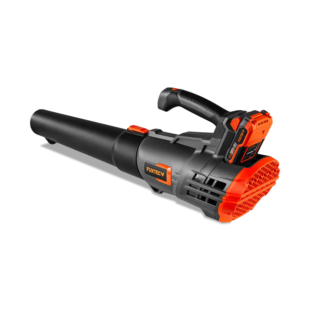Soffiatore a batteria 20V FX-E1LB20 FUXTEC Set- con 1x batterie 4Ah e caricabatterie 2,4A