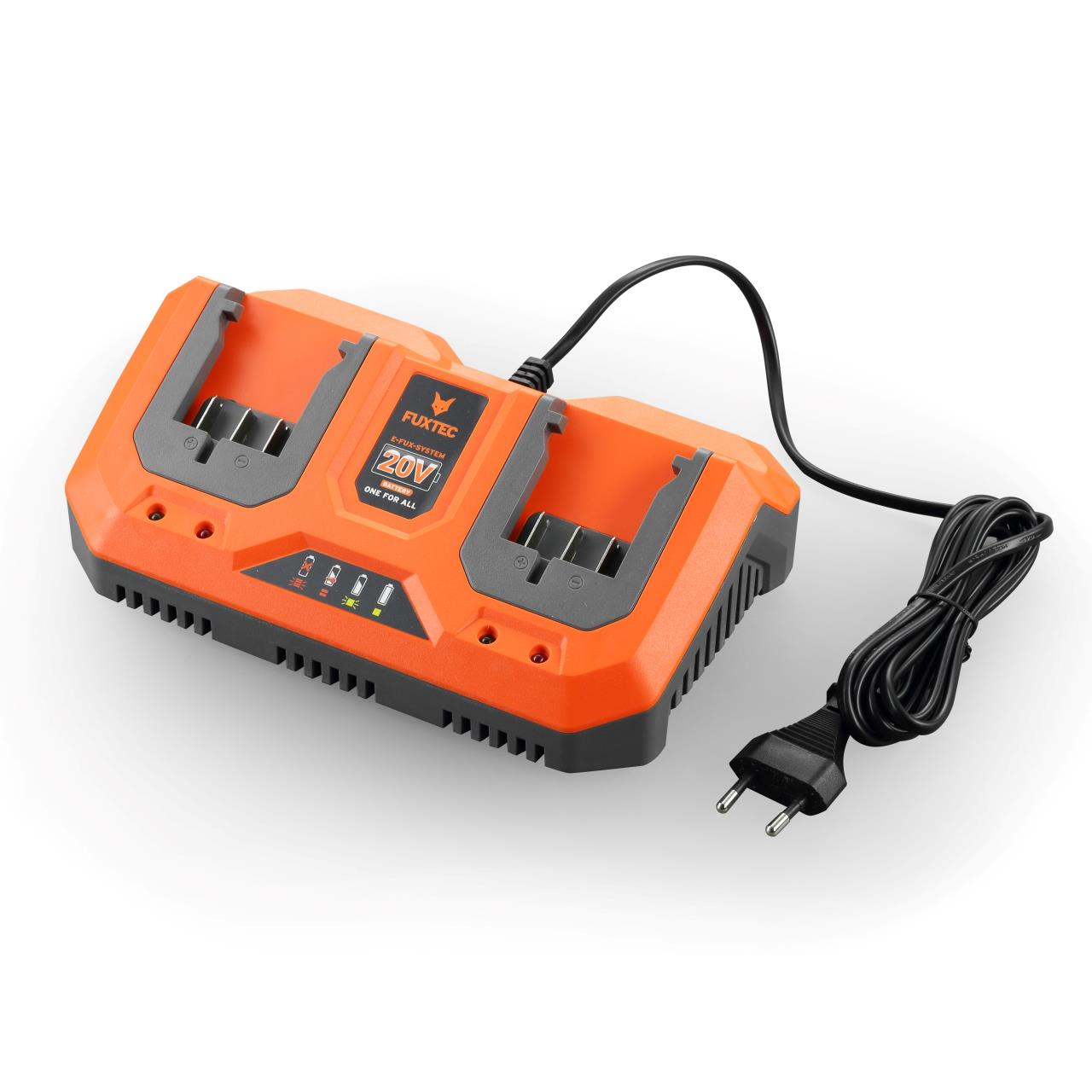 Tagliaerba a batteria 40V (2x20V) E2RM46 semovente, Mulching e Scarico Laterale - Set Batterie 2x4Ah e Caricabatterie - Larghezza di Taglio 46cm, 50L, Altezza di Taglio 25-75mm