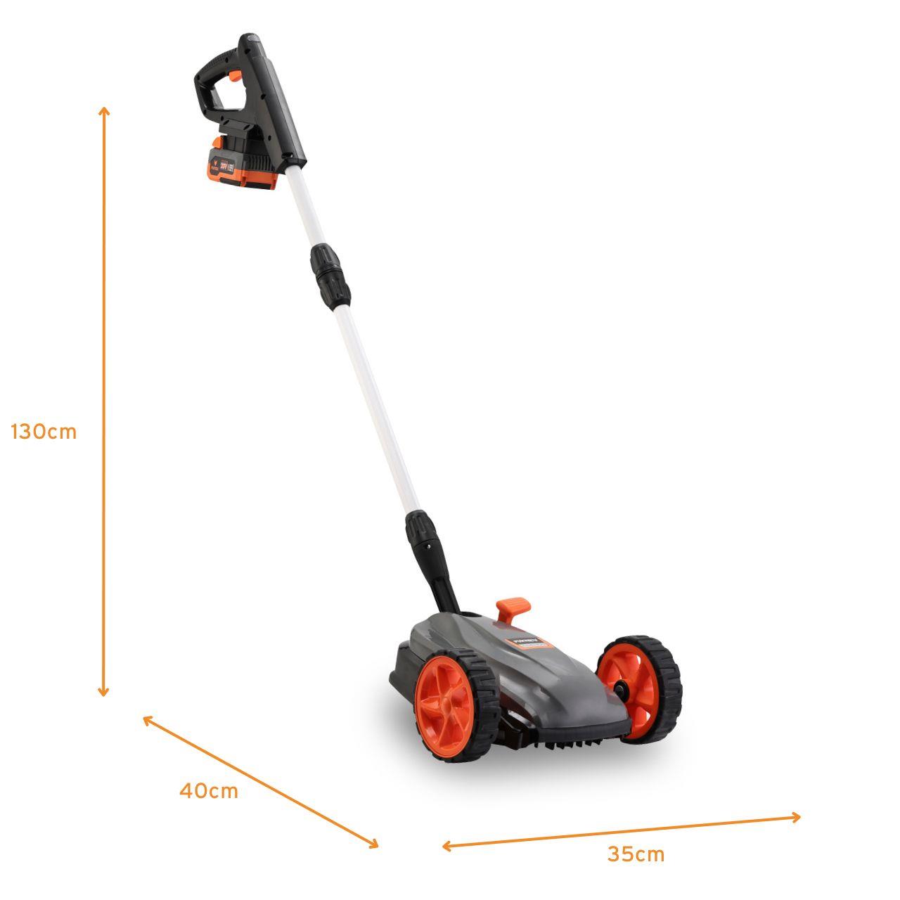 Tagliaerba a batteria a una mano HandyMower da 20 V FX-E1RMEH20-SET