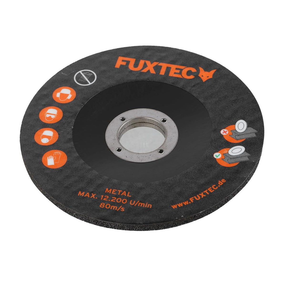 Bild 1 20V Akku Winkelschleifer FX-E1WS20 FUXTEC - mit 2Ah-Akku und 2,4A Ladegerät