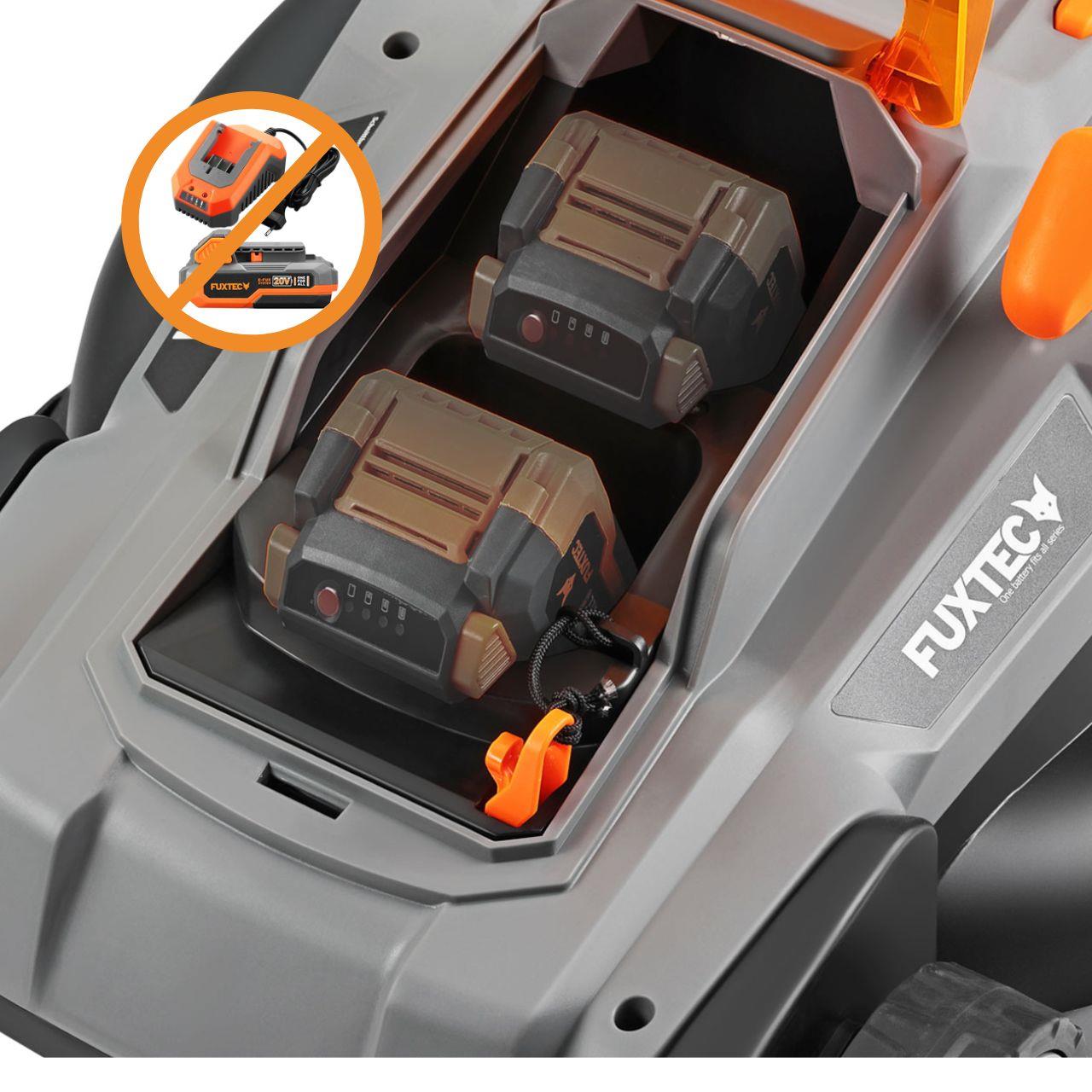 FUXTEC 40V Akku Rasenmäher FX-E2RM43 ohne Akku und Ladegerät