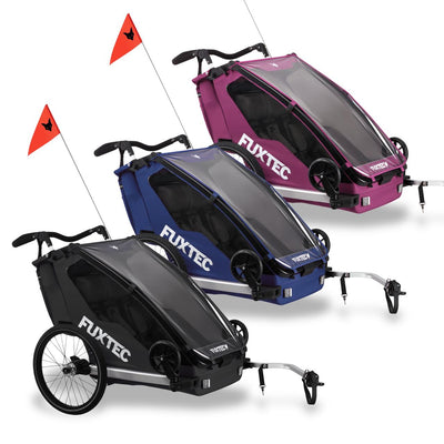 Rimorchio per bicicletta FUXTEC FA1