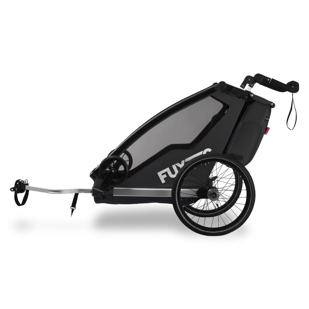 Rimorchio per Biciclette FUXTEC e Jogger Sportfux FX-FA1 con Ruota da Jogging inclusa