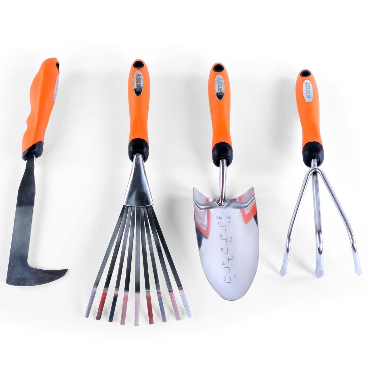 FUXTEC 4er Set Premium Handgartenwerkzeug