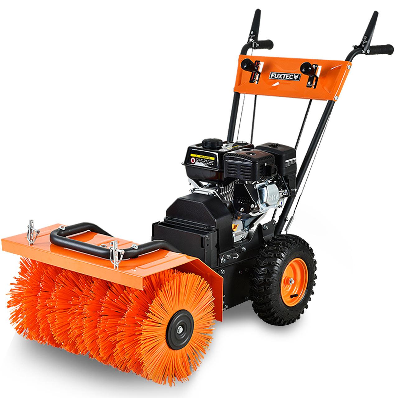 Spazzatrice a scoppio spazzaneve 196cc sgombraneve Fuxtec KM196