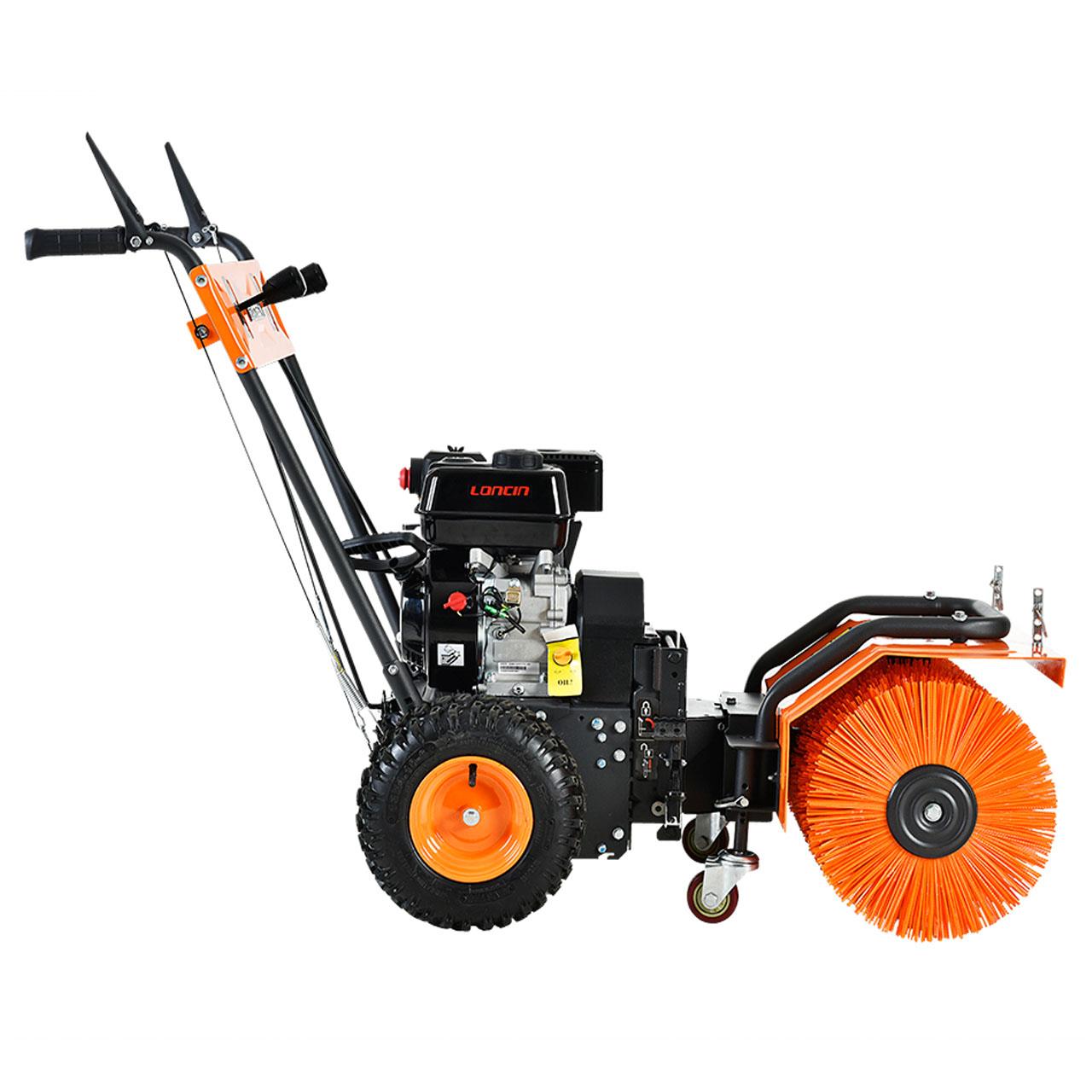Spazzatrice set spazzaneve a scoppio KIT con lama spalaneve FUXTEC KM196 set3 196cc e 5,5CV