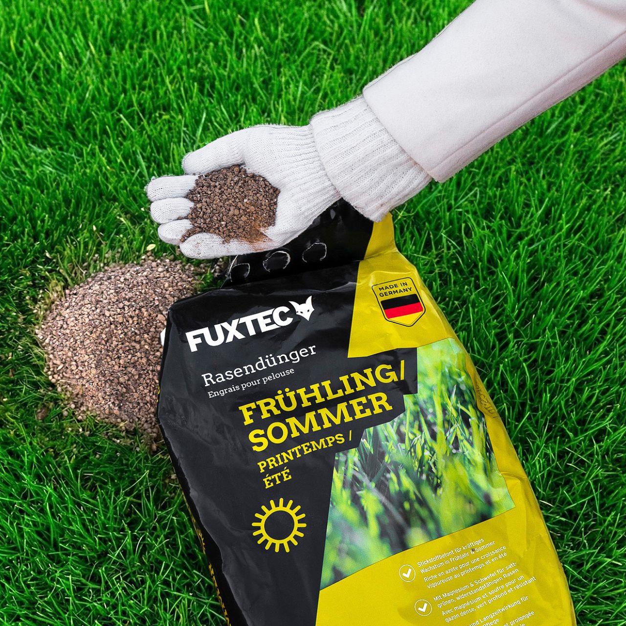 FUXTEC concime per prato primavera/estate FX-RDFS 10 kg per 500 m²