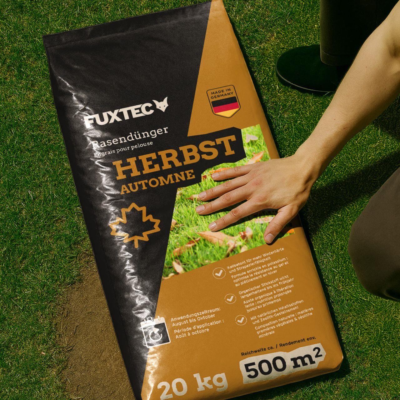 FUXTEC Herbstrasendünger FX-RDH20 20kg für 1000m²