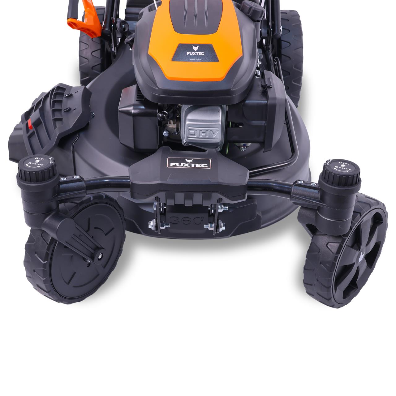 Bild 1 Zero Turn Benzin Rasenmäher mit schwenkbarer Vorderachse FX-RM5170agile