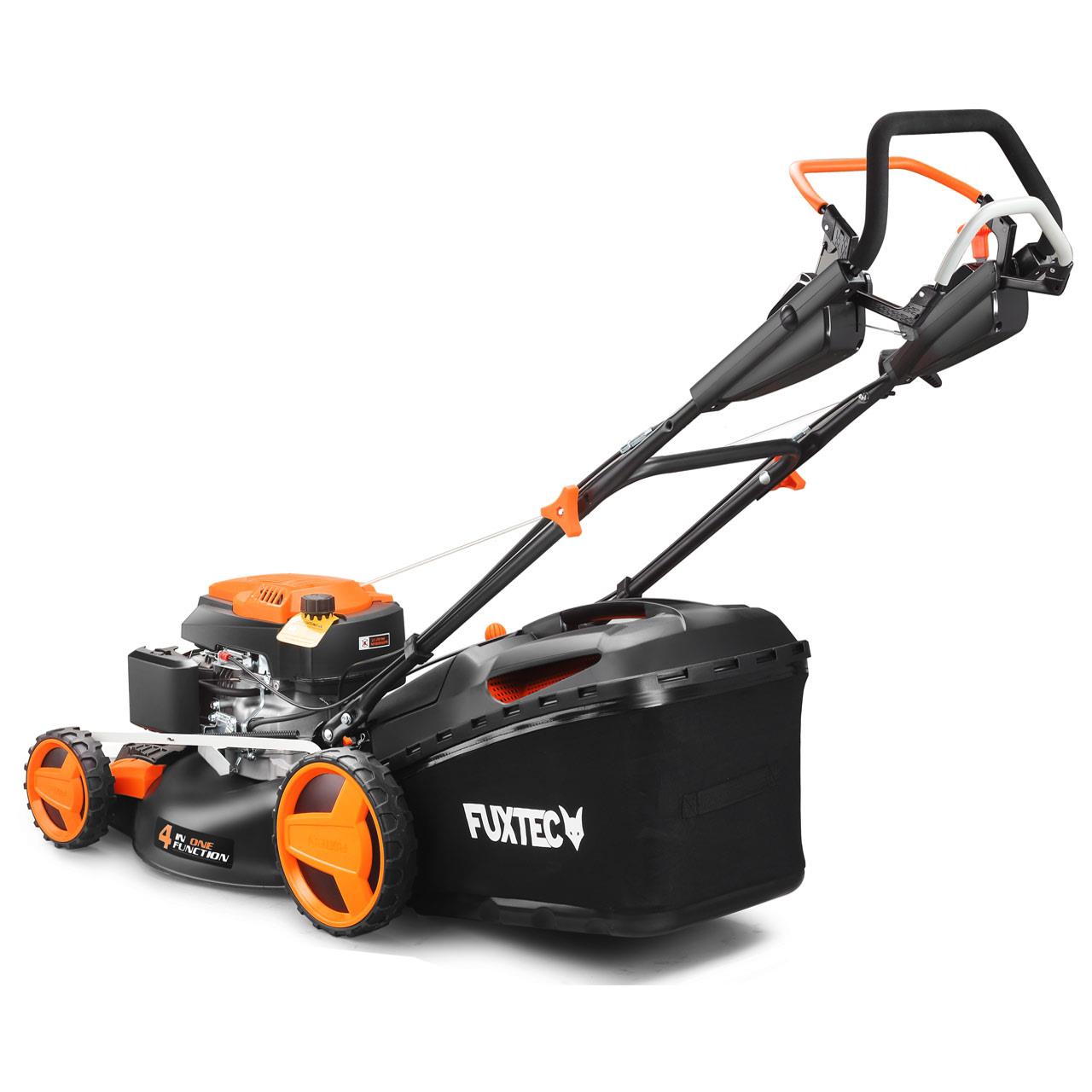 Tagliaerba Tosaerba benzina semovente  velocità variabile FX-RM5196PRO FUXTEC 196cc 4in1 mulching