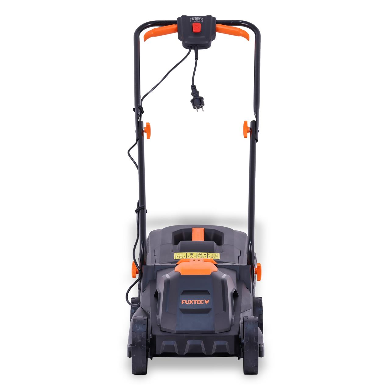 FUXTEC Tagliaerba elettrico con cavo tosaerba RME33 Larghezza di taglio di 330 mm Potenza di 1200 Watt alimentazione a 220V