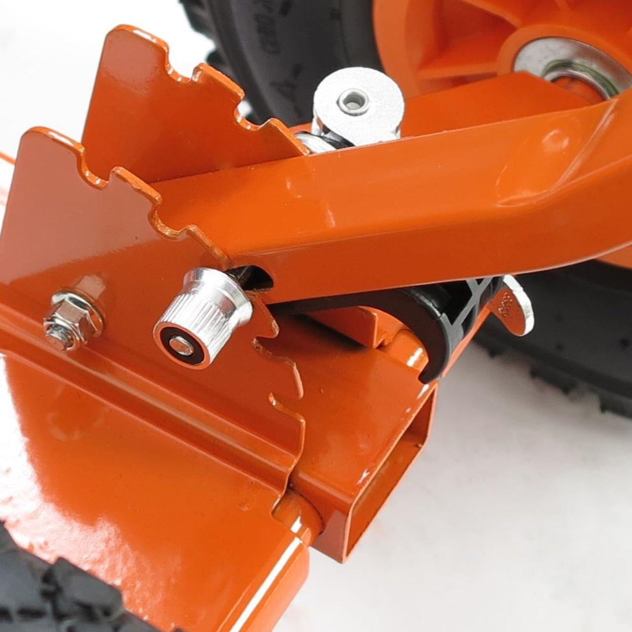 Pala neve spazzaneve con ruote manuale regolabile FUXTEC FX-SS740