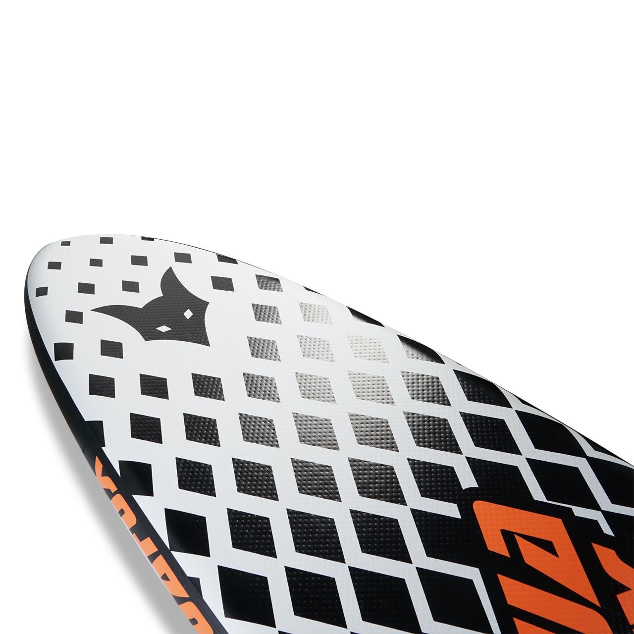 Tavola Stand Up Paddle, SUP Board FUXTEC SUP320Eco Tavola Nera e bianca.